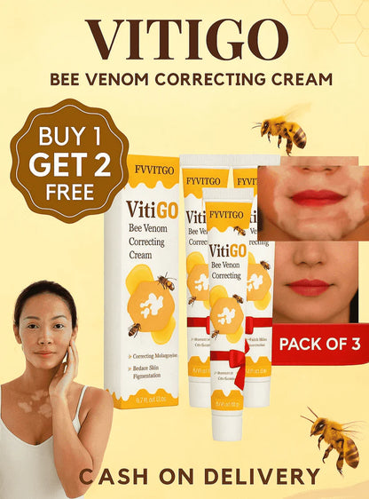 New Revitalizing Bee Venom Cream Natural Skin Restoration. Buy 1 - Get 2 Free